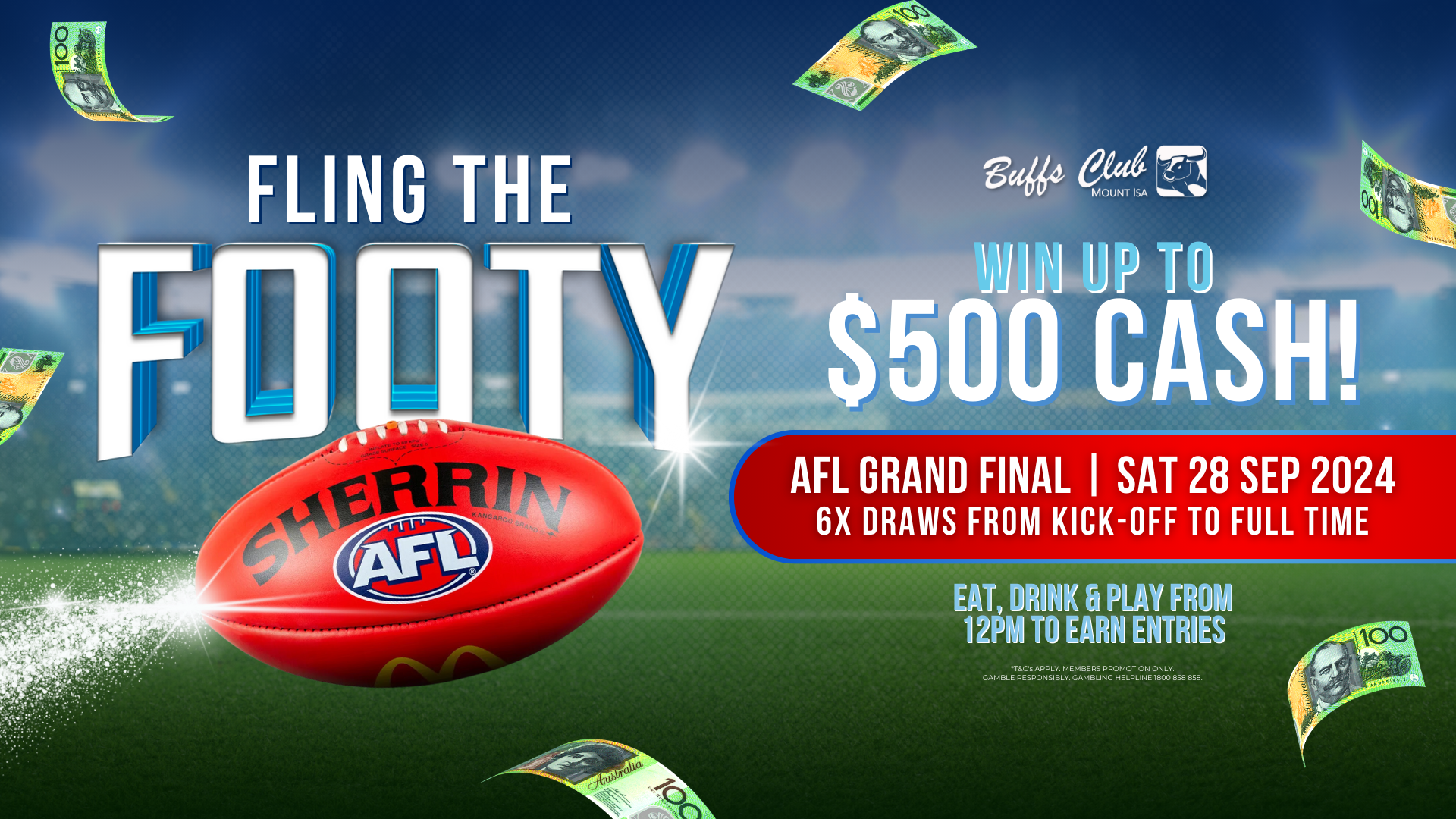 Fling the Footy | Buffs Club